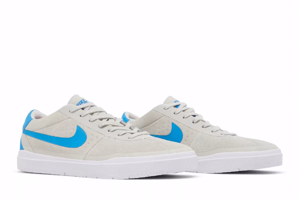 Nike Bruin Hyperfeel SB Summit White Photo Blue, view 9