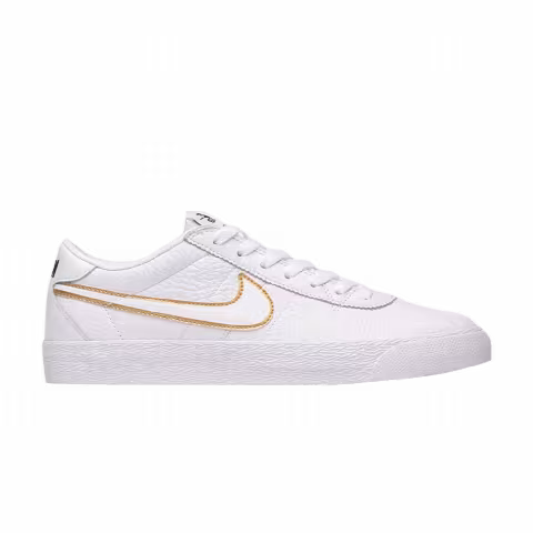 Nike Bruin Zoom Premium SE SB 'White Metallic Gold'