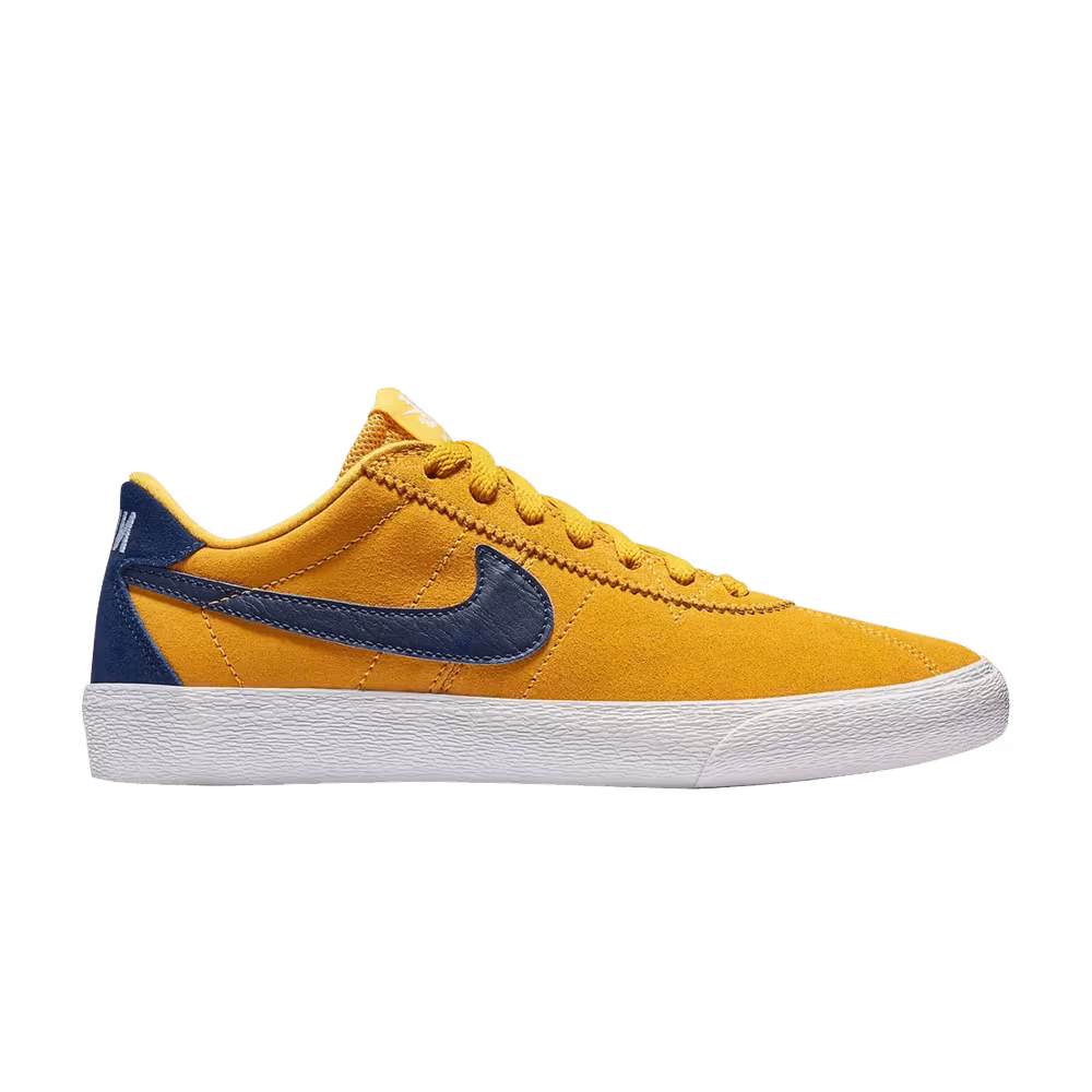 Nike Women's Zoom Bruin Low SB Yellow Ochre Blue