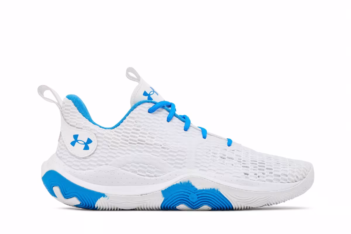 Under Armour Spawn 3 CLRSHFT White Blue, view 2