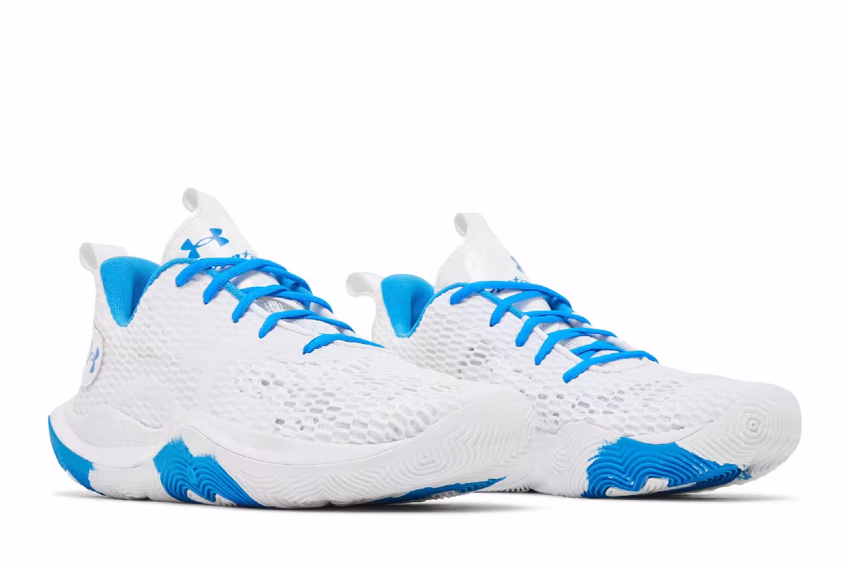 Under Armour Spawn 3 CLRSHFT White Blue, view 9