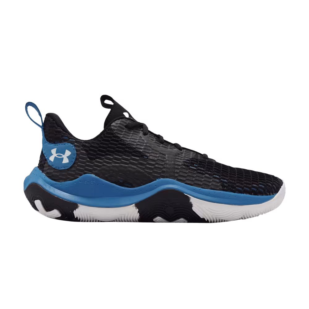 Under Armour Spawn 3 Black Blue Circuit