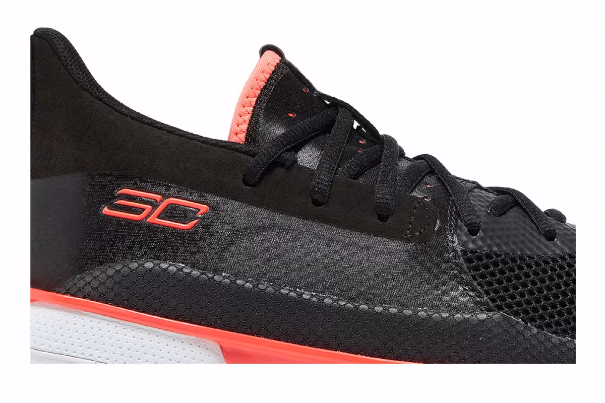 Under Armour Curry 7 Big Kids Beta Red, view 3