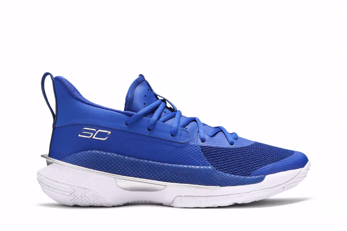 Under Armour Curry 7 Royal, view 2