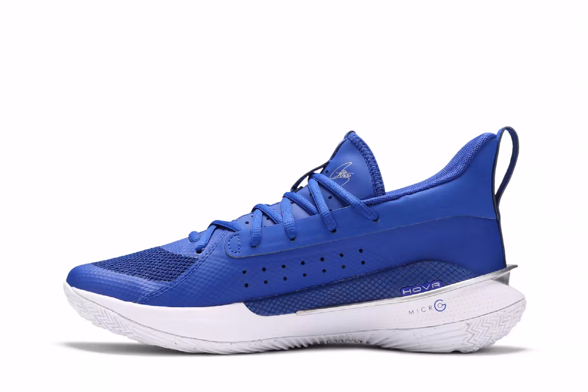 Under Armour Curry 7 Royal, view 4