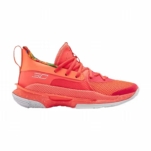 Sour Patch Kids x Under Armour Curry 7 GS 'Peach Plasma'