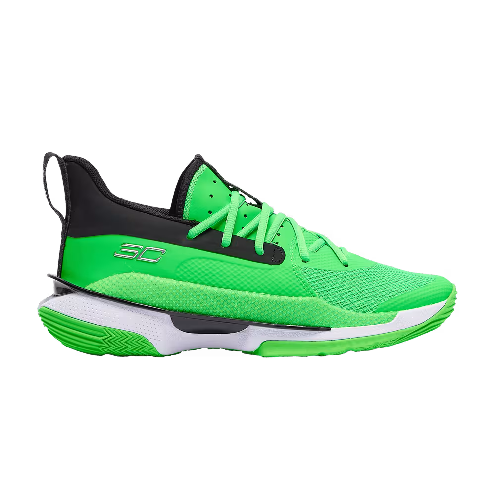 Under Armour Curry 7 Team Green Black