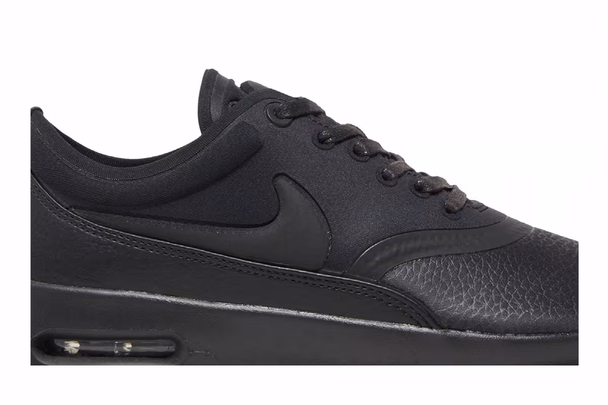 Nike Women's Air Max Thea Ultra Premium Metallic Black, view 3