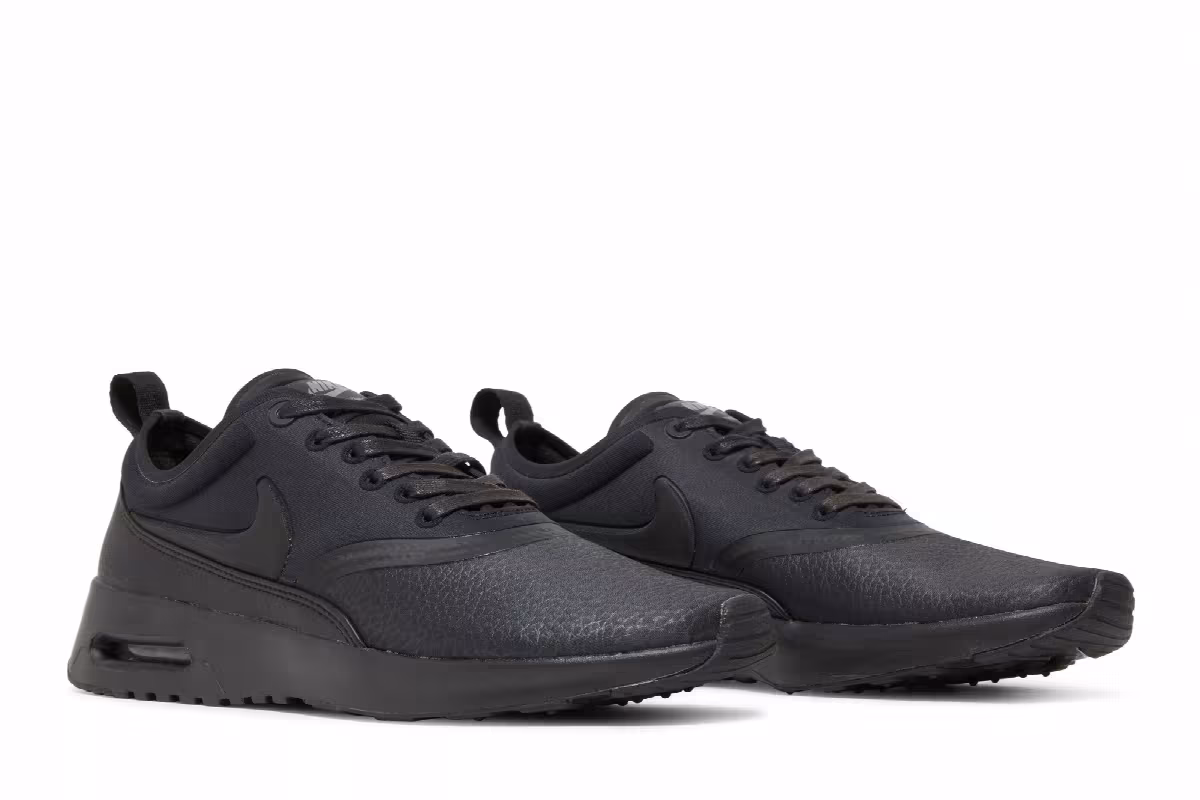 Nike Women's Air Max Thea Ultra Premium Metallic Black, view 9
