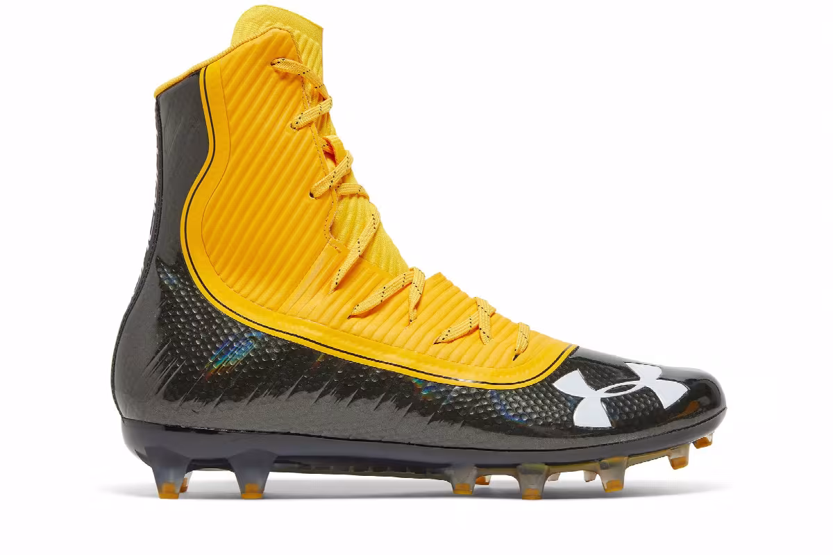 Under Armour Highlight MC Steeltown Gold Black, view 2