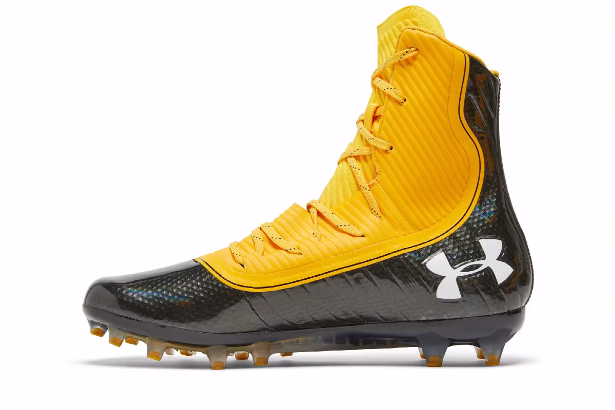 Under Armour Highlight MC Steeltown Gold Black, view 4