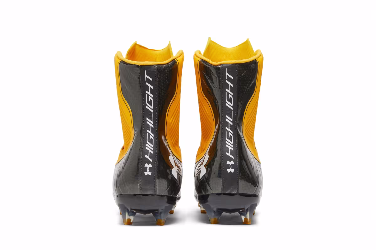 Under Armour Highlight MC Steeltown Gold Black, view 7