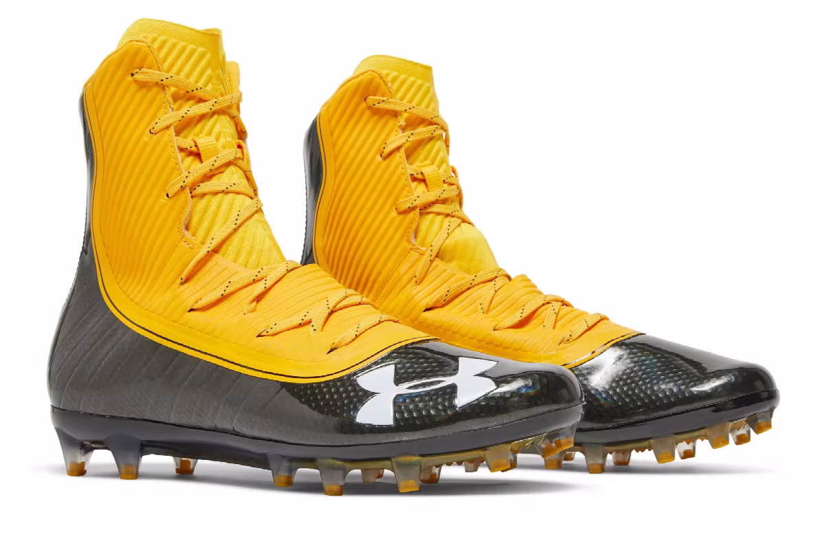 Under Armour Highlight MC Steeltown Gold Black, view 9