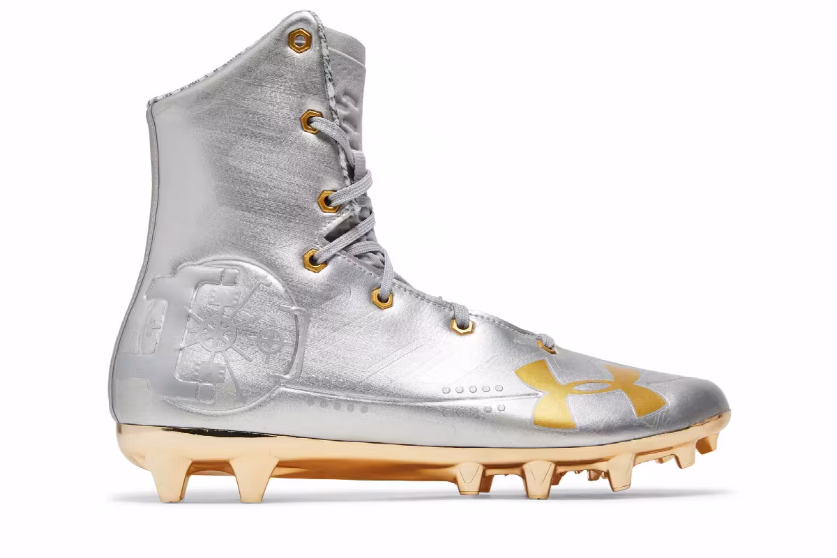 Under Armour Highlight MC LE Silver Gold, view 2