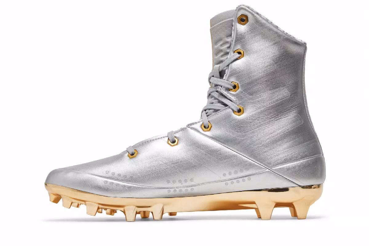 Under Armour Highlight MC LE Silver Gold, view 4