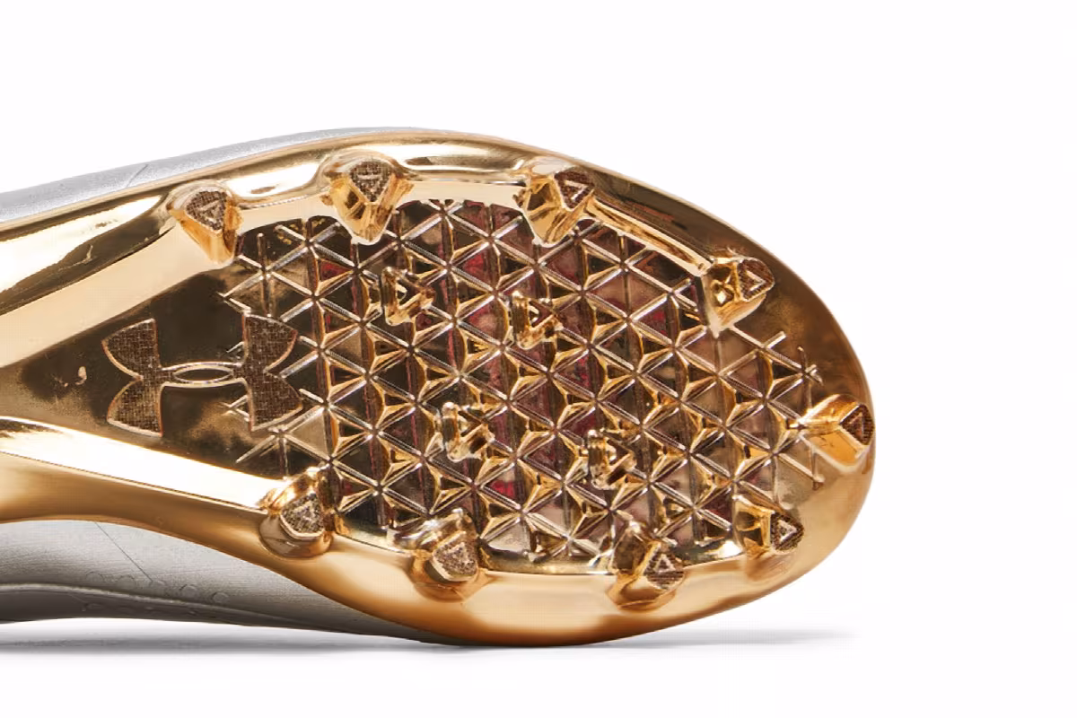Under Armour Highlight MC LE Silver Gold, view 6