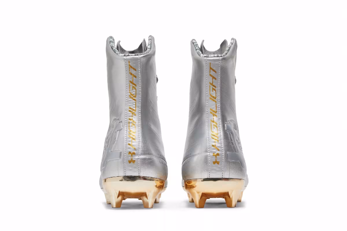 Under Armour Highlight MC LE Silver Gold, view 7