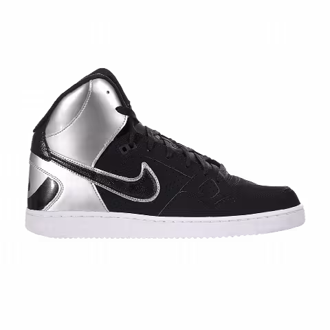 Nike Son of Force Mid 'Black Metallic Silver'