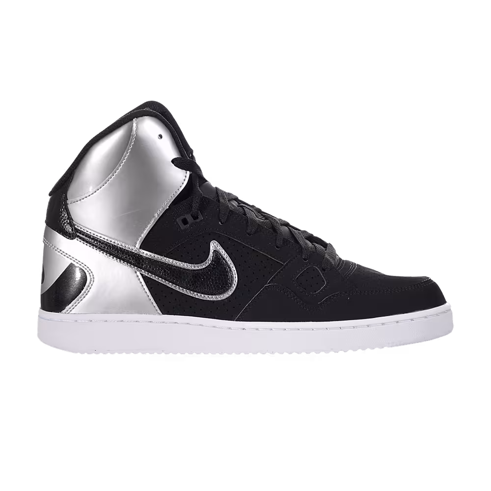 Nike Son of Force Mid Black Metallic Silver