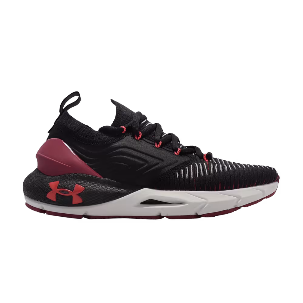 Under Armour Women's HOVR Phantom 2 IntelliKnit Black Wildflower