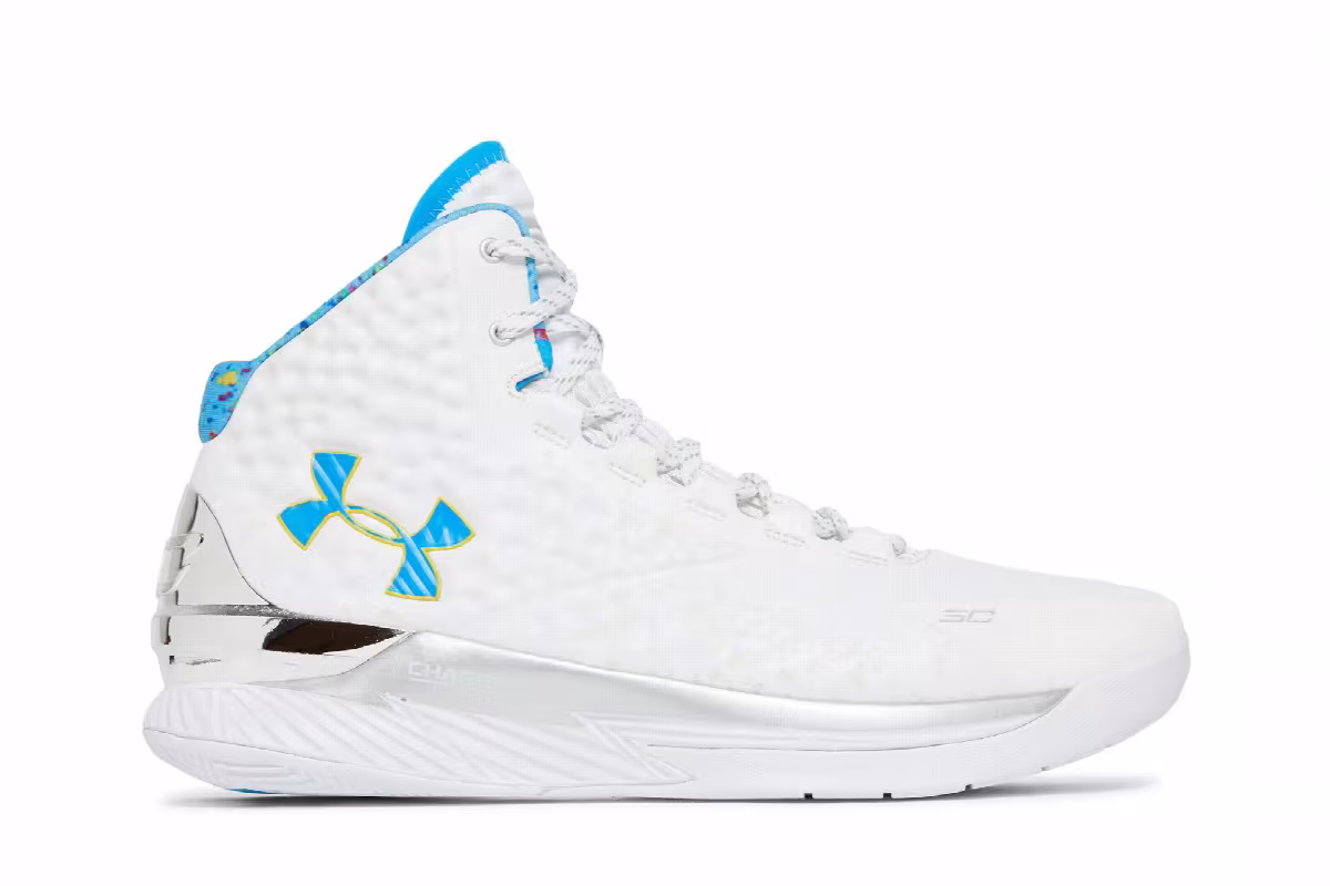 Under Armour Curry 1 Splash Party 2022, view 2