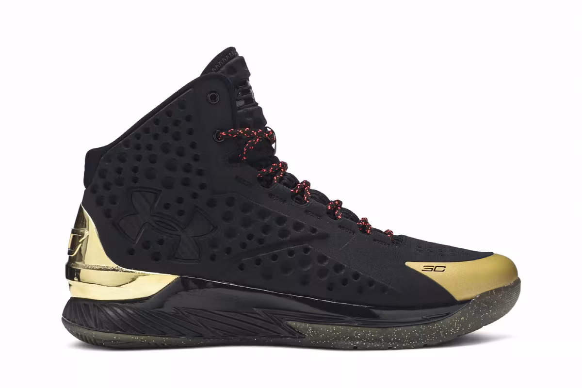 Shoe Palace x Under Armour Curry 1 25th Anniversary, view 2