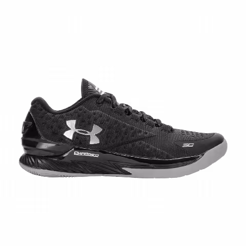 Under Armour Curry 1 Low 'Black SIlver'