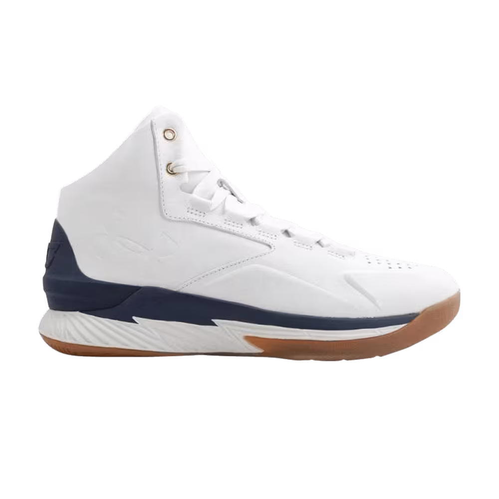 Under Armour Curry 1 Lux Mid White Gum