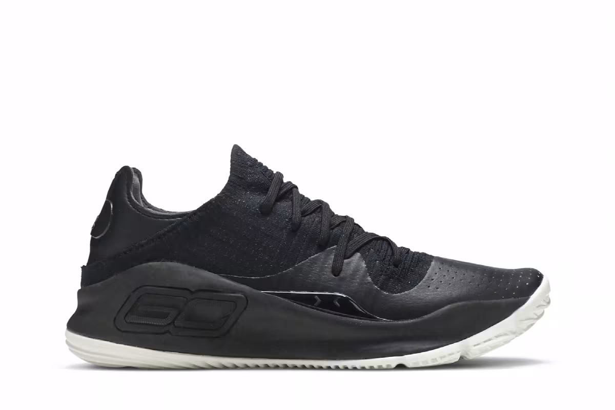 Under Armour Curry 4 Low Black, view 2