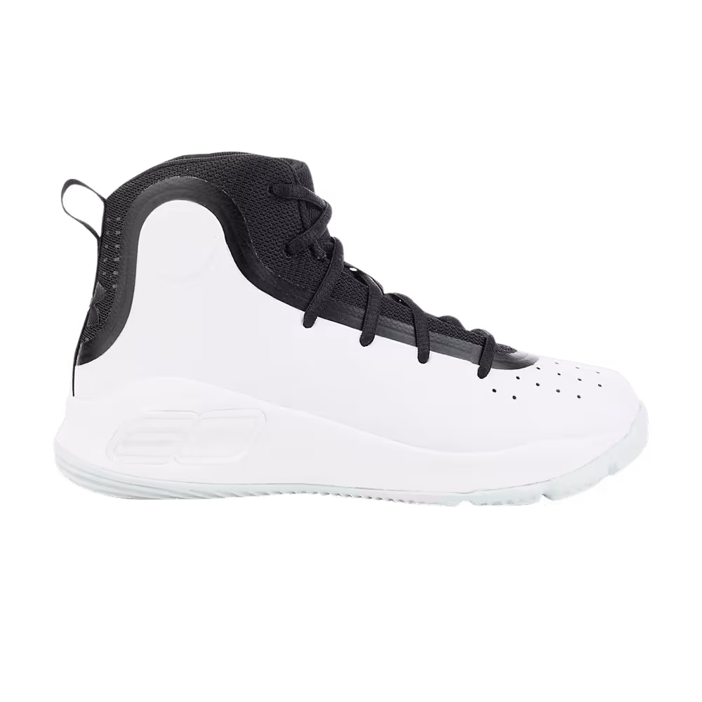 Under Armour Curry 4 Mid PS White Black