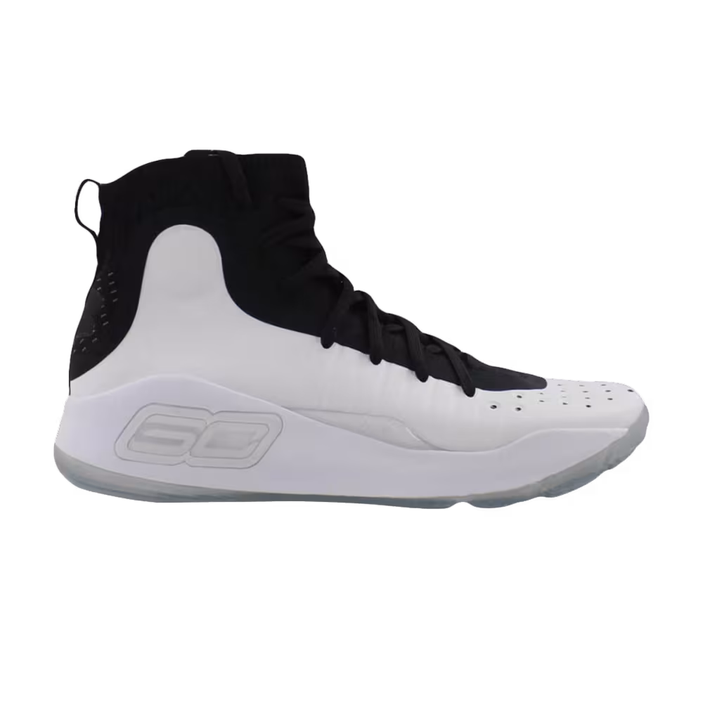 Under Armour Curry 4 Mid GS Black White