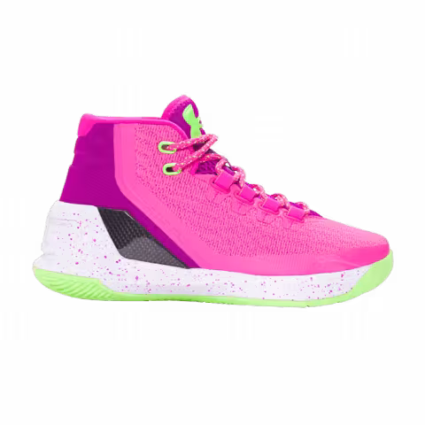 Under Armour Curry 3 Mid GS 'Lunar Pink'