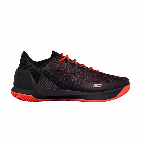 Under Armour Curry 3 Low 'Black Red'
