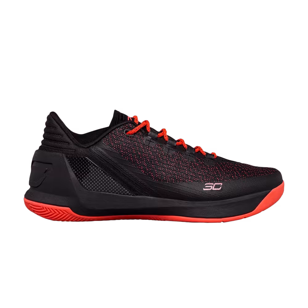 Under Armour Curry 3 Low Black Red