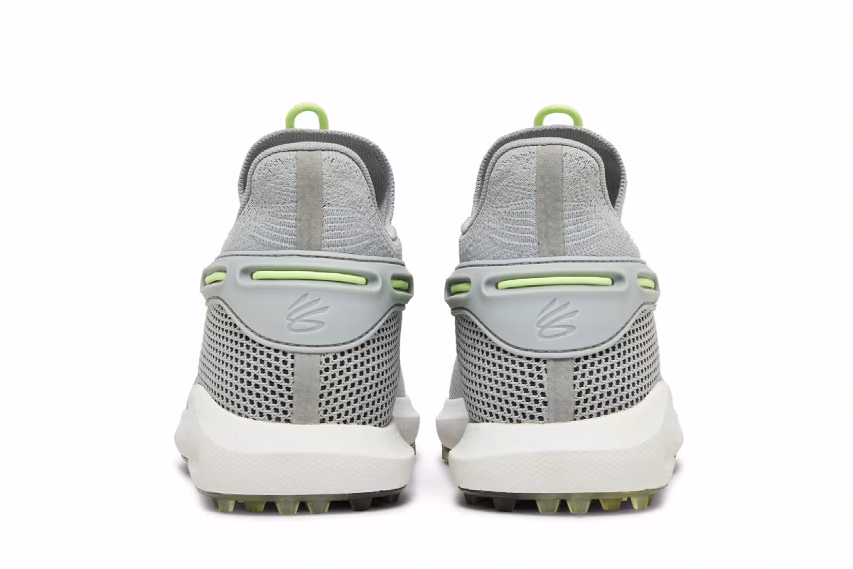 Under Armour Curry 6 SL Golf Grey, view 7