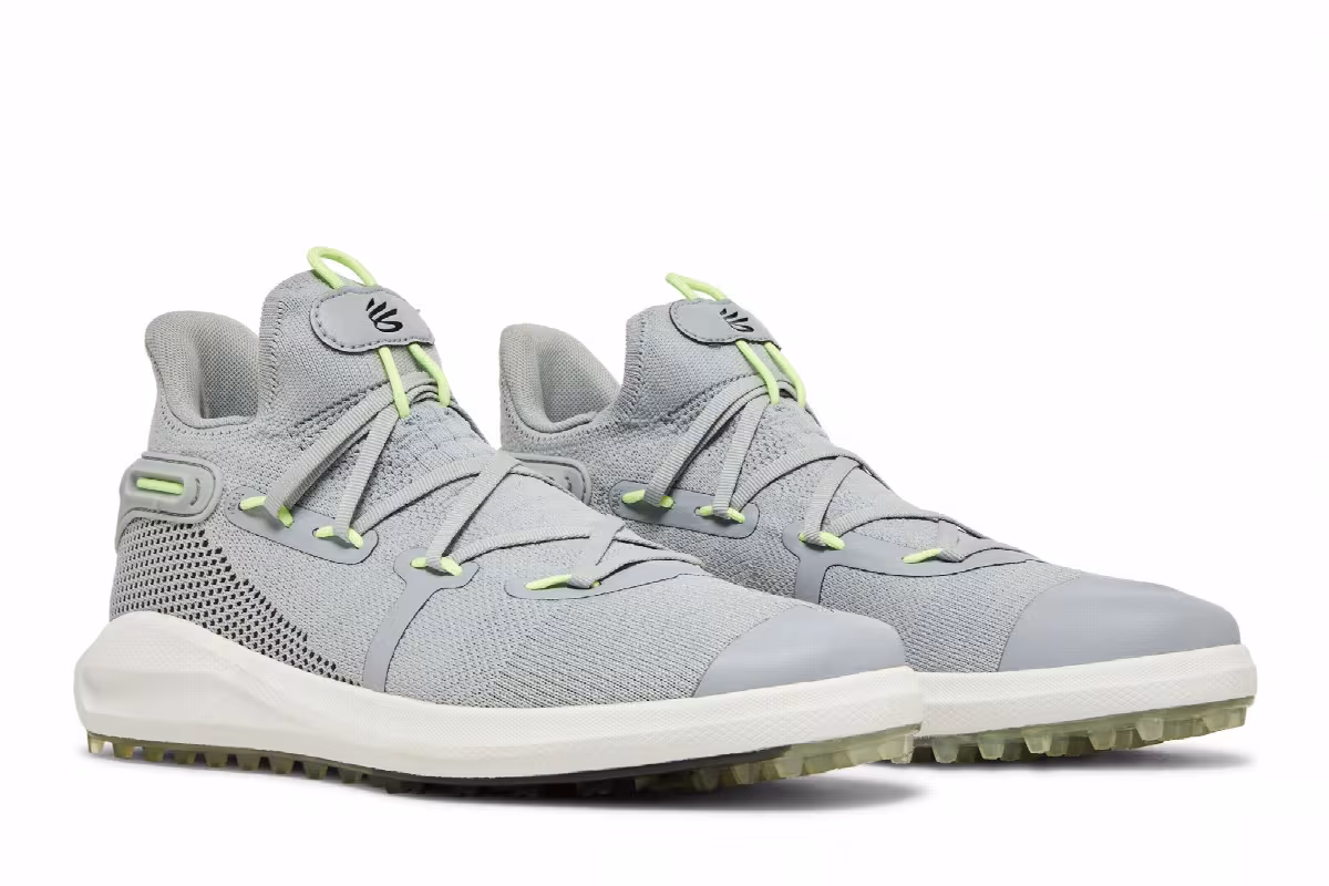 Under Armour Curry 6 SL Golf Grey, view 9