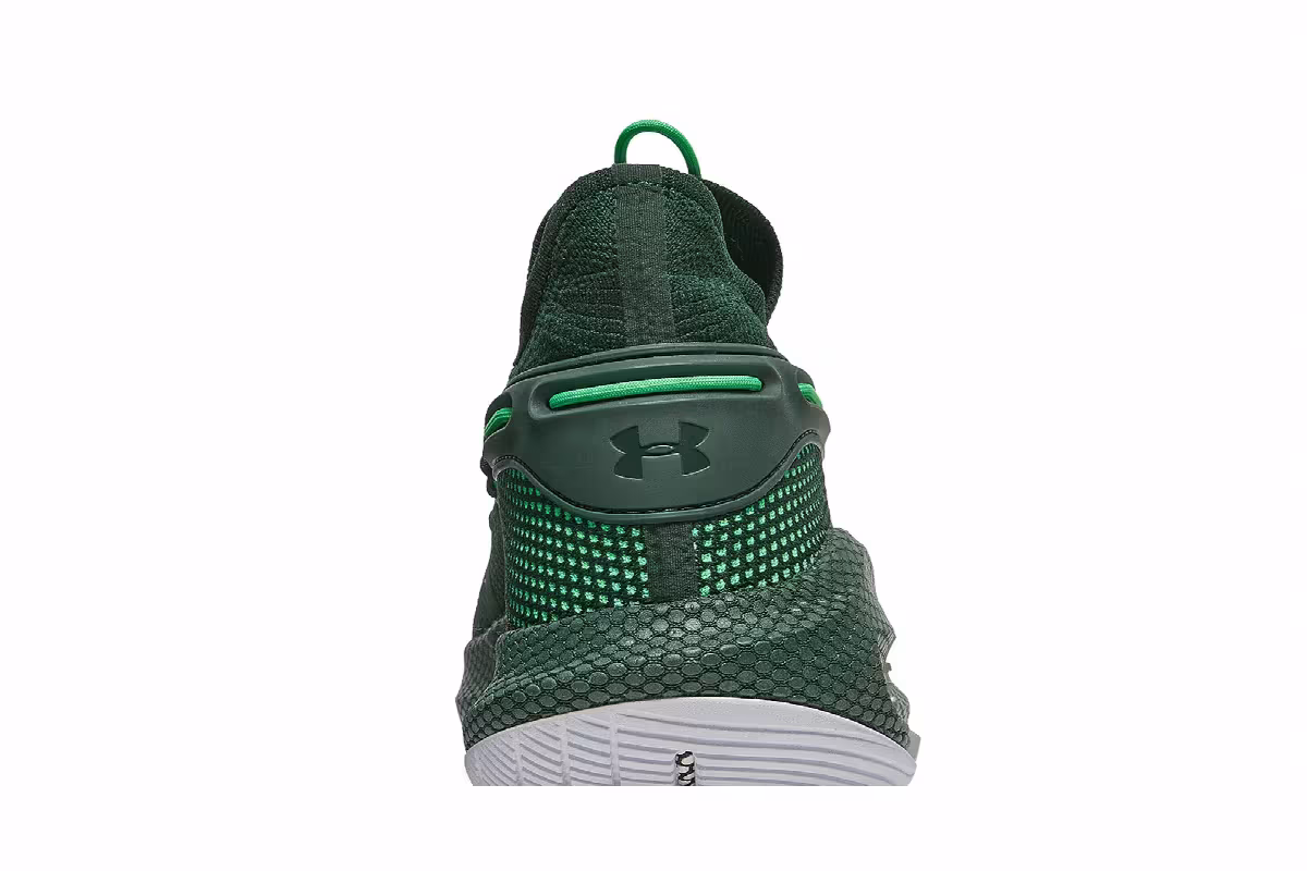 Under Armour Curry 6 Team Forest Green, view 8