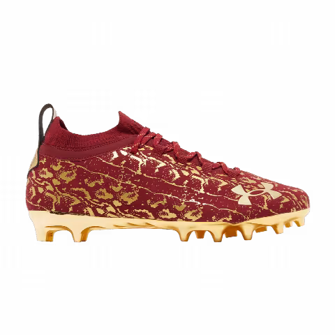 Under Armour Spotlight LUX Suede 2.0 'Dark Red Metallic Gold'