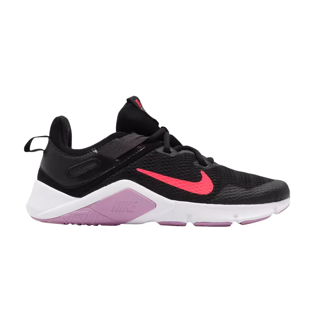 Nike Women's Legend Essential Black Flash Crimson