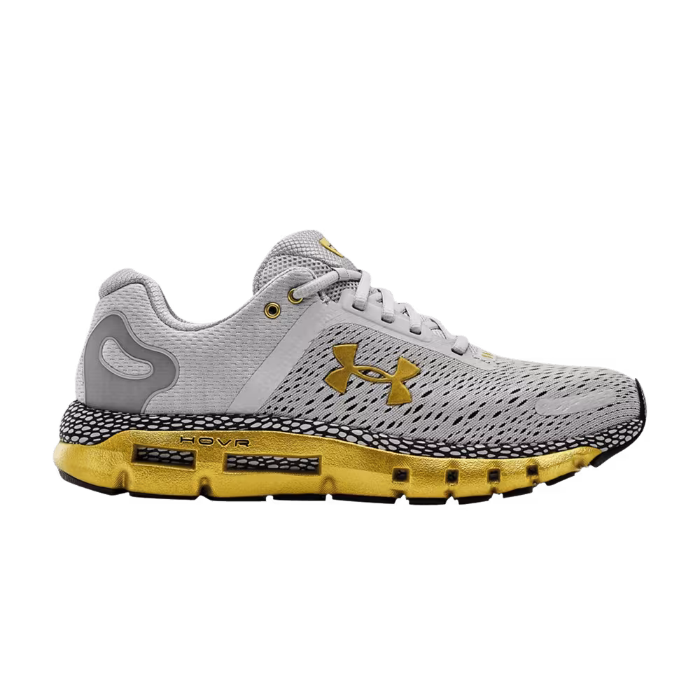 Under Armour HOVR Infinite 2 Grey Metallic Gold Luster