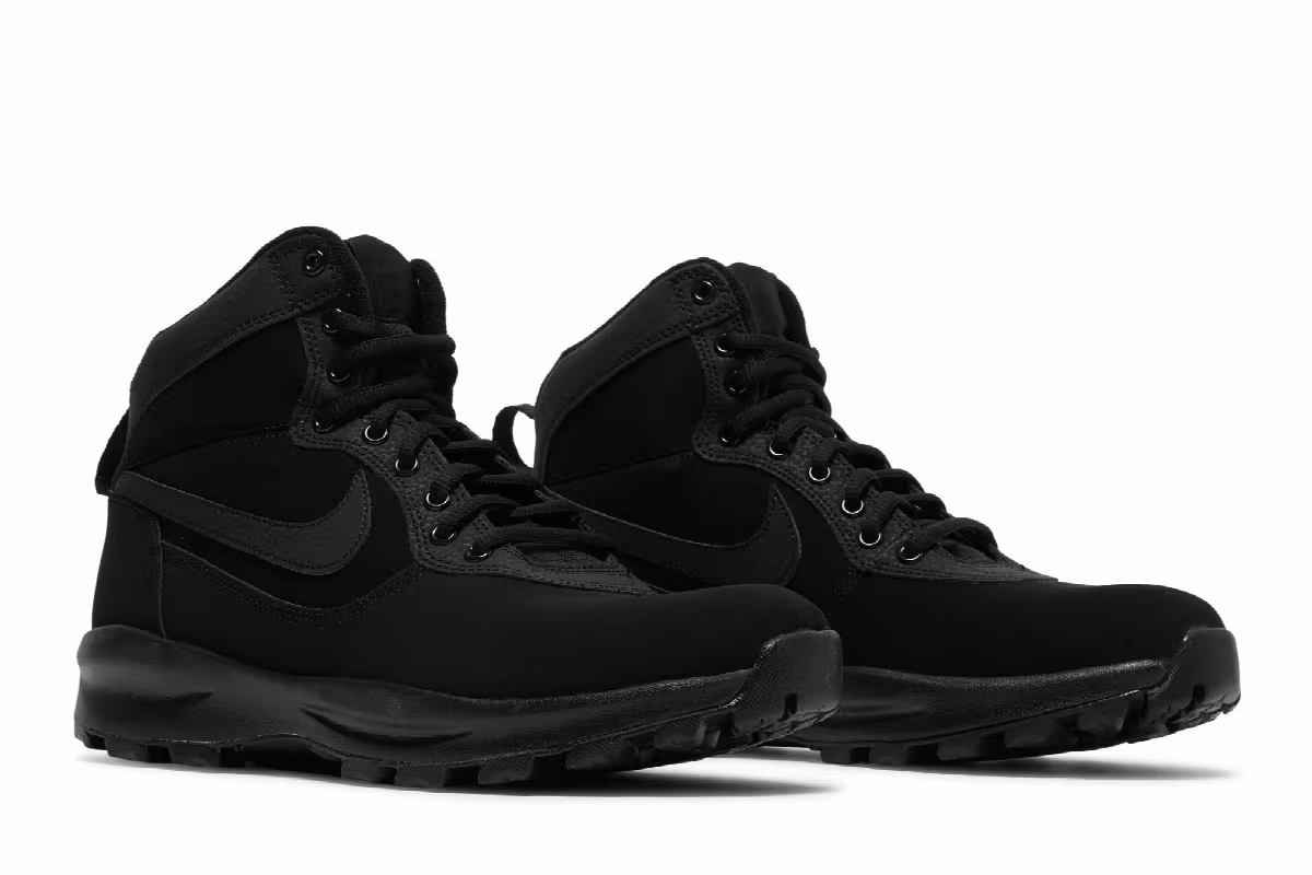 Nike Manoadome Triple Black, view 9