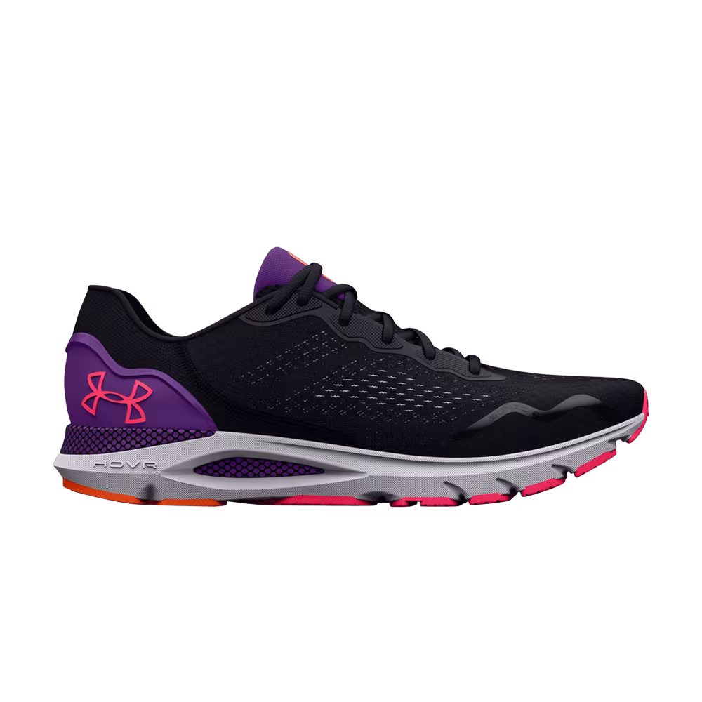 Under Armour Women's HOVR Sonic 6 Black Galaxy Purple