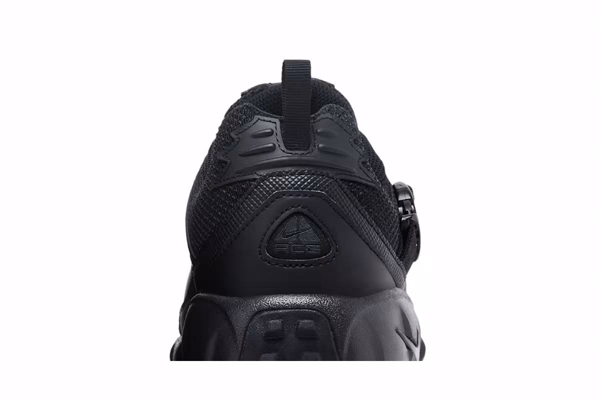 Nike Air Phassad ACG Triple Black 2025, view 8