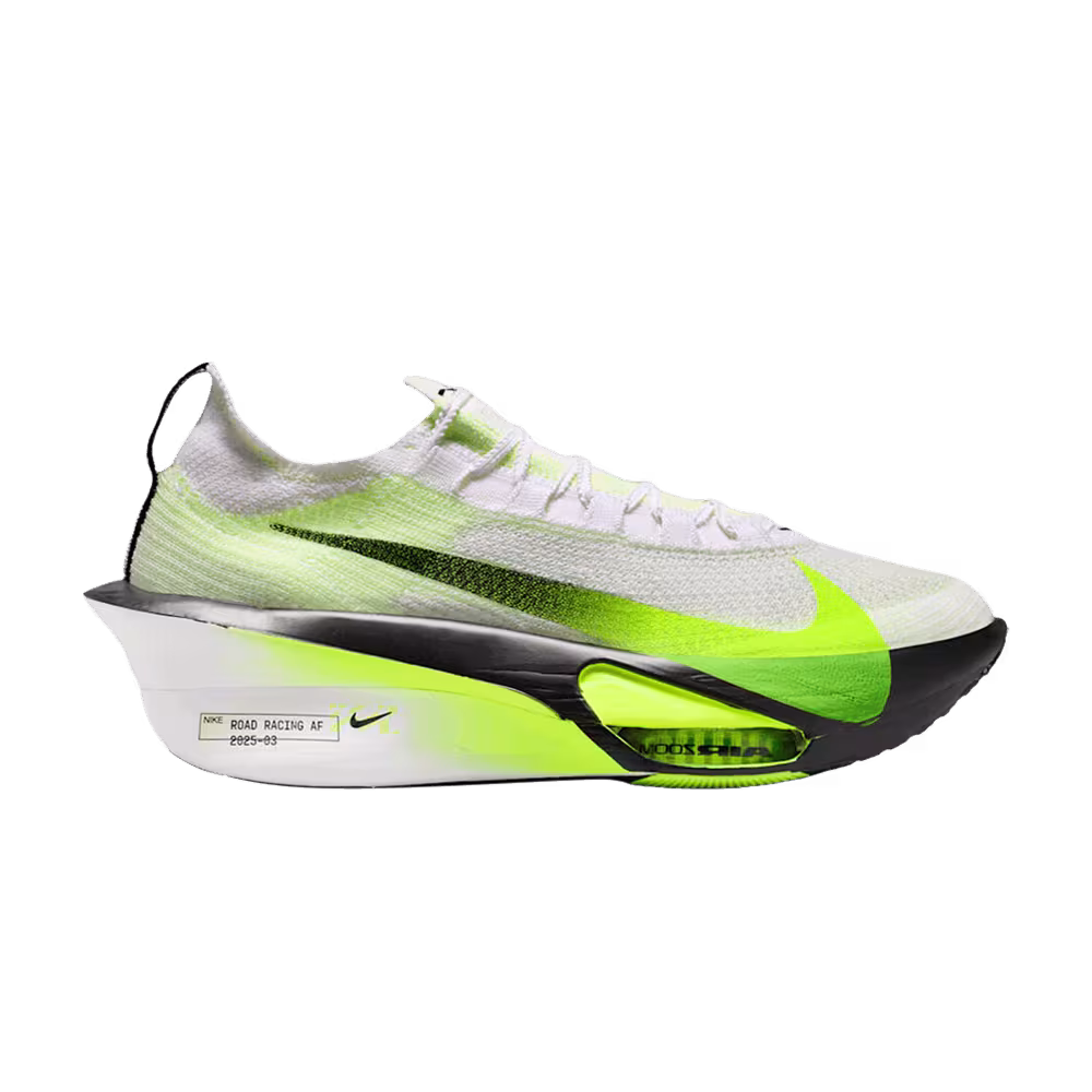 Nike Alphafly 3 White Barely Volt Black