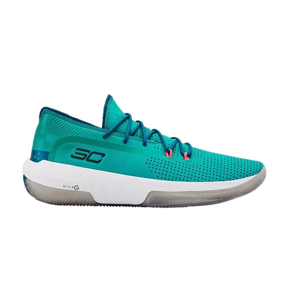 Under Armour Curry 3Zer0 3 Teal Rush