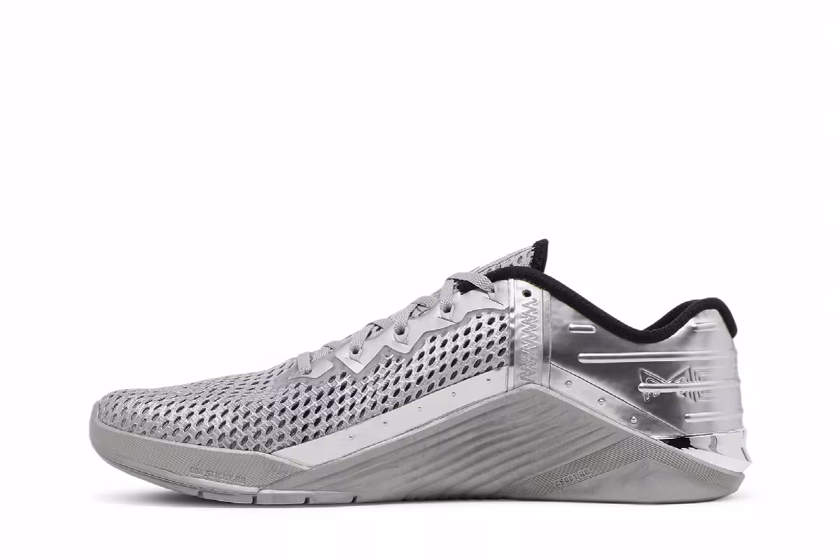 Nike Metcon 6 Premium Metallic Silver, view 4