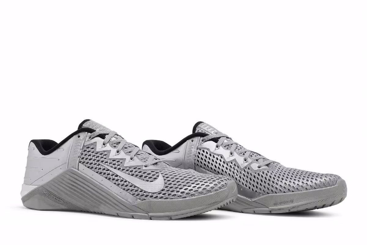 Nike Metcon 6 Premium Metallic Silver, view 9
