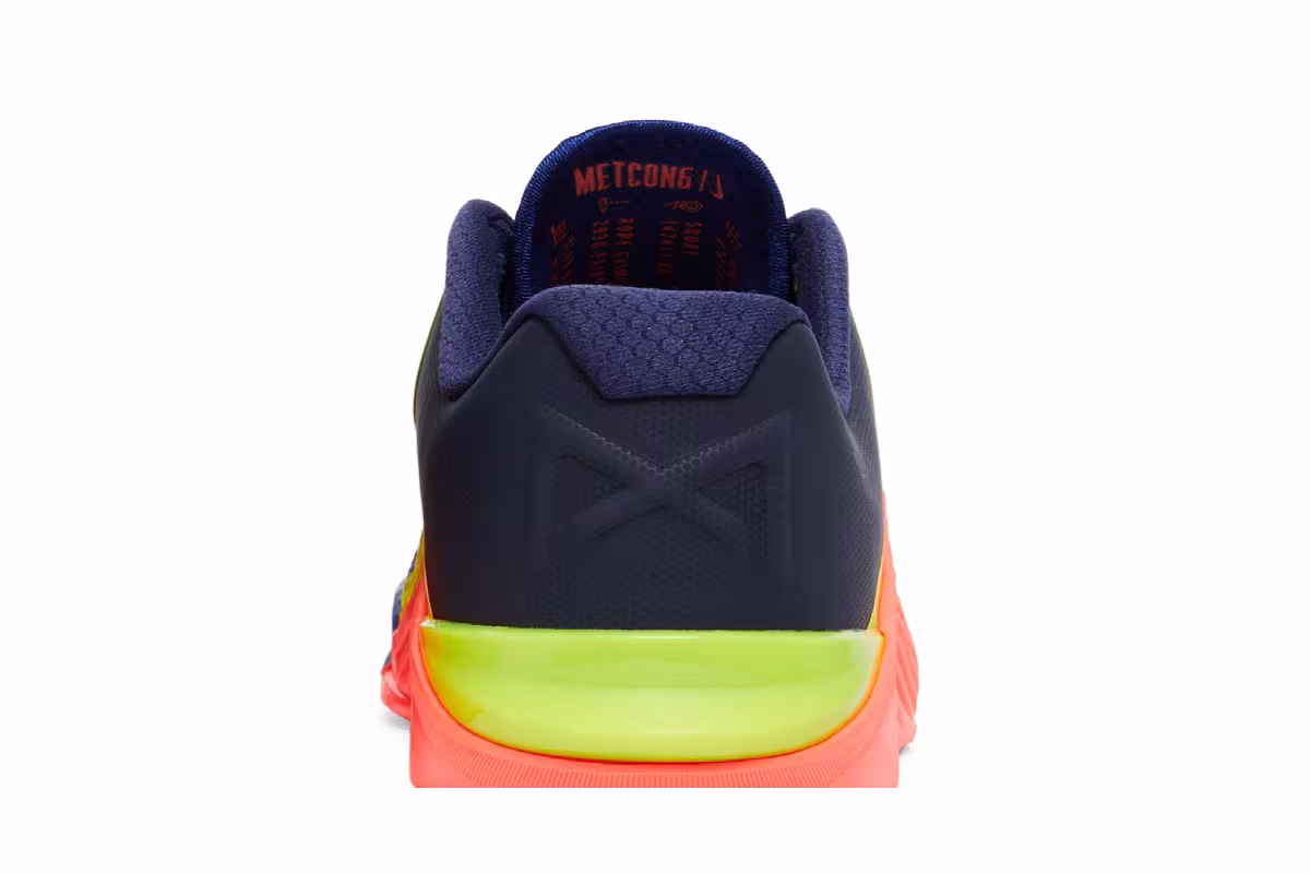 Nike Metcon 6 Deep Royal Blue Bright Mango, view 8