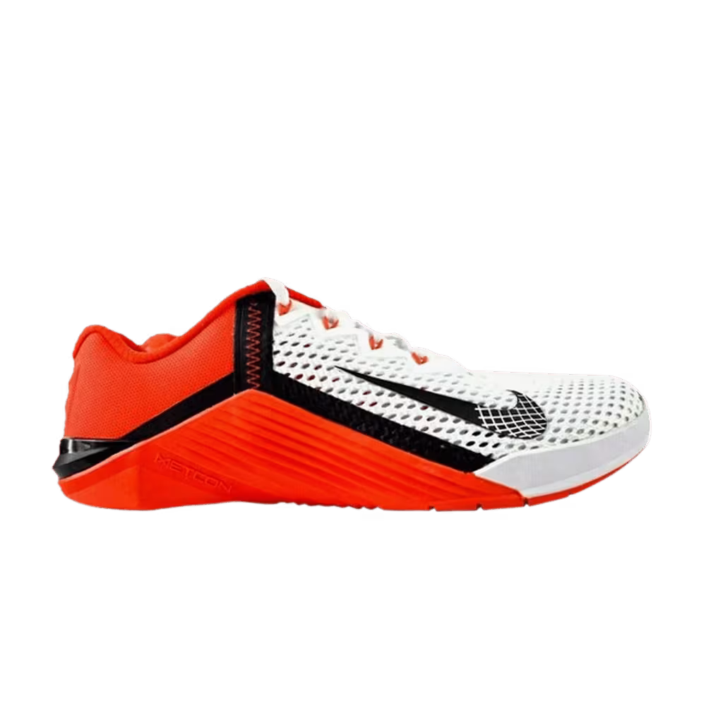 Nike Metcon 6 White Team Orange