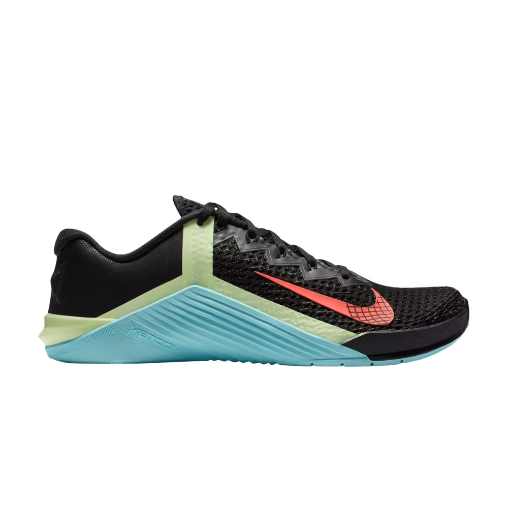 Nike Women's Metcon 6 Black Glacier Ice